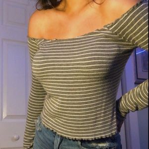 OFF THE SHOULDER SHIRT!